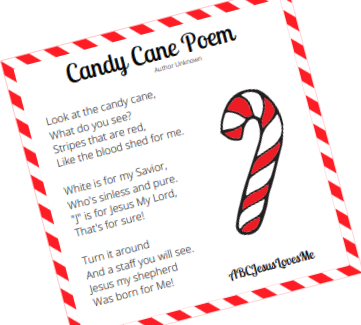 Candy Cane Poem