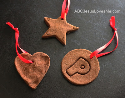 Christmas Cinnamon Ornaments