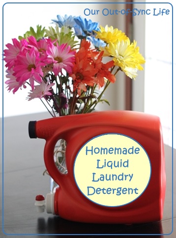 Homemade Liquid Laundry Detergent (No Heat Required)