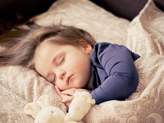 Little girl sleeping.