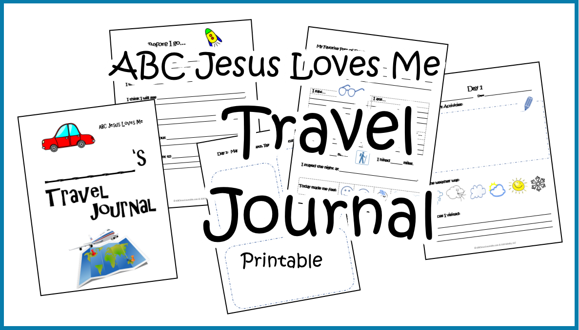 ABCJesusLovesMe Travel Journal