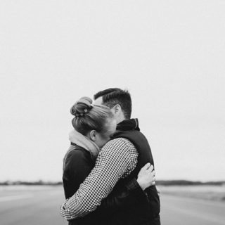 Couple Hugging