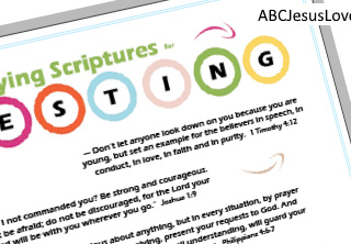 Scripture to Pray for Your Child When Taking a Test