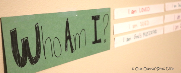 "Who am I?" Wall Poster