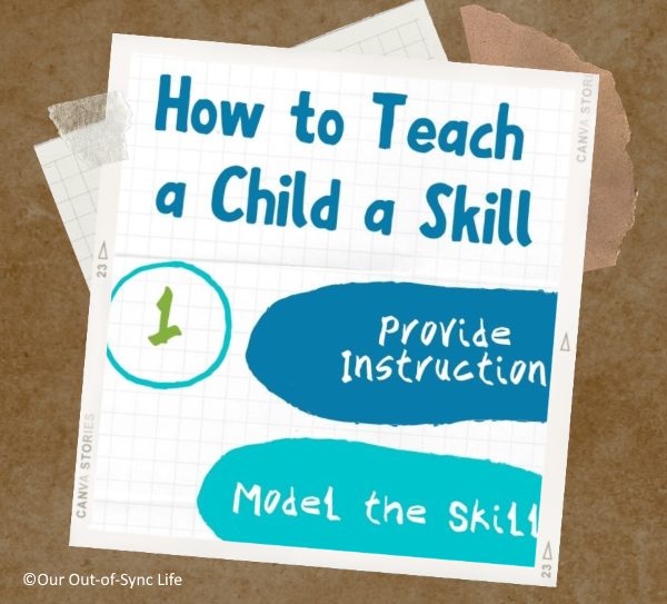 How to Teach a Skill Printable