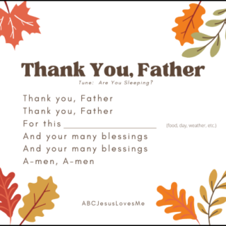 Thank You Father Song