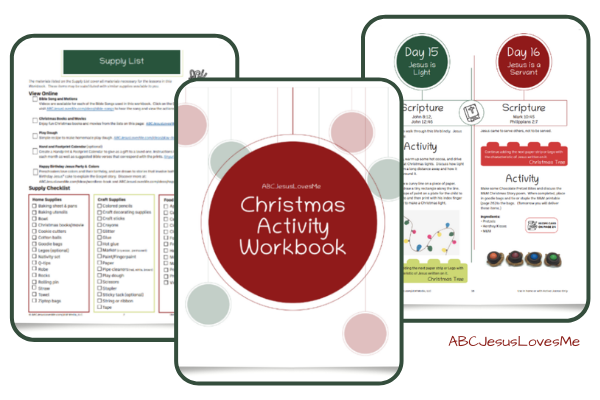 ABCJesusLovesMe Christmas Workbook
