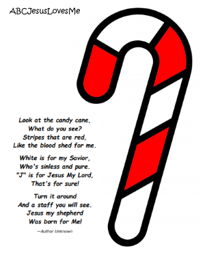 Candy Cane Poem