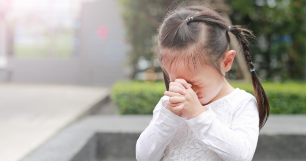 child praying