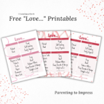 Free Love Printables