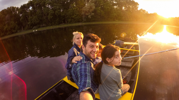 Family Vacation Boating