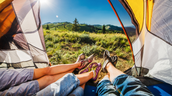 Family Summer Vacation Camping