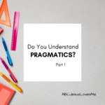Do you understand pragmatics?