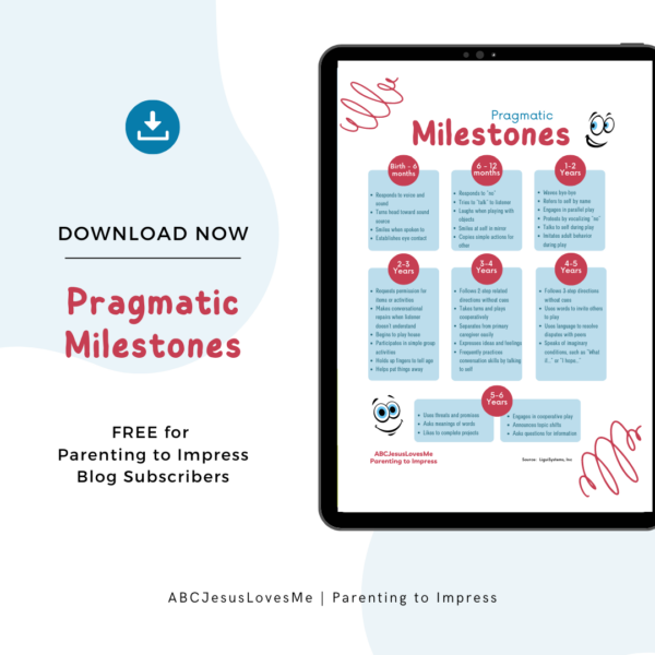Pragmatic Milestones Printable