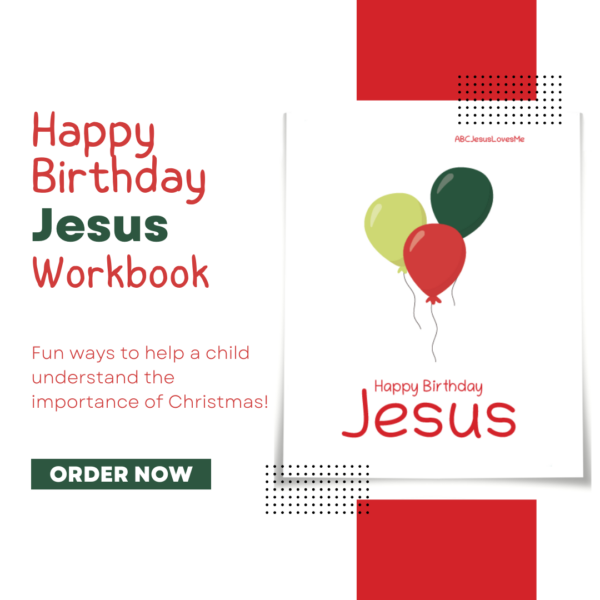 ABCJesusLovesMe Happy Birthday Jesus Workbook