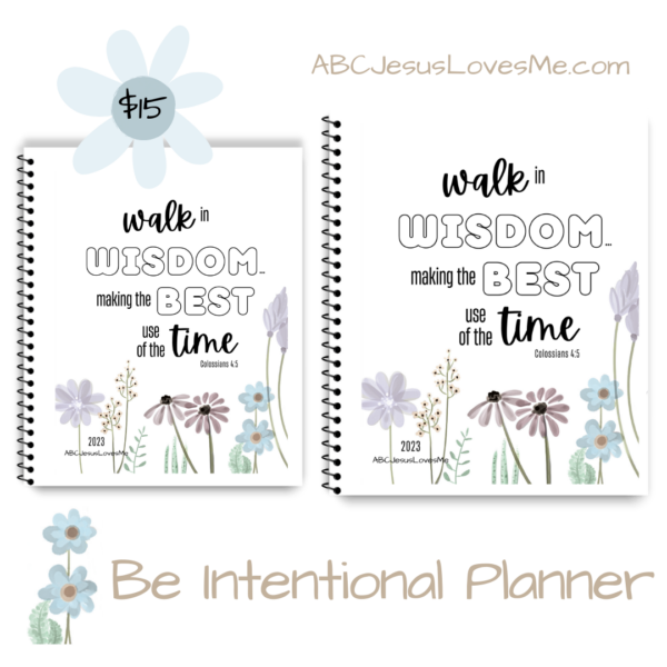 Be Intentional Planner