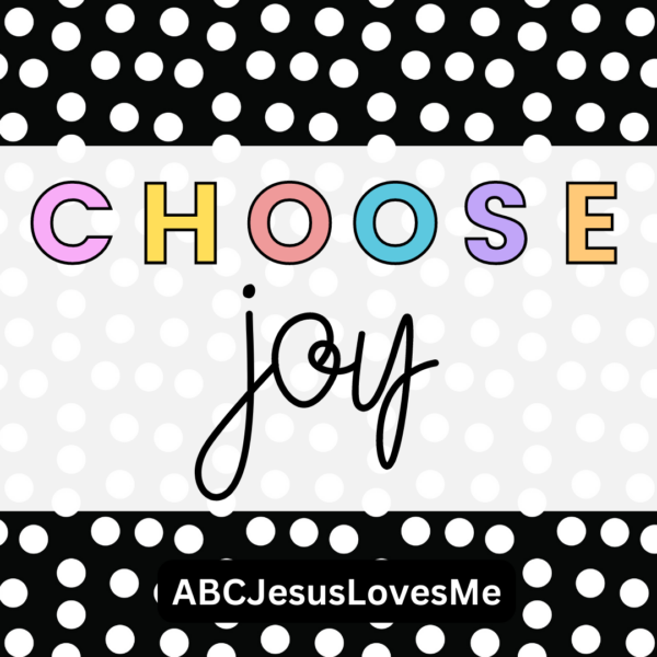 choose joy