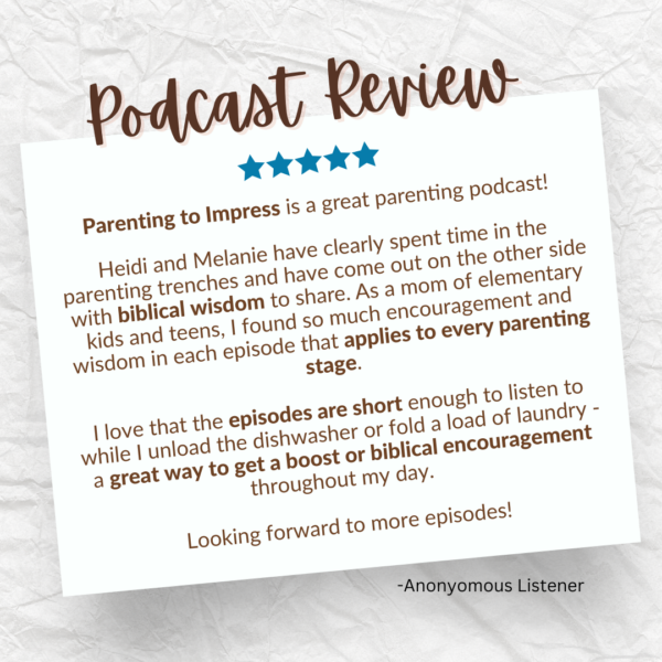 Parenting to Impress Podcast Review
