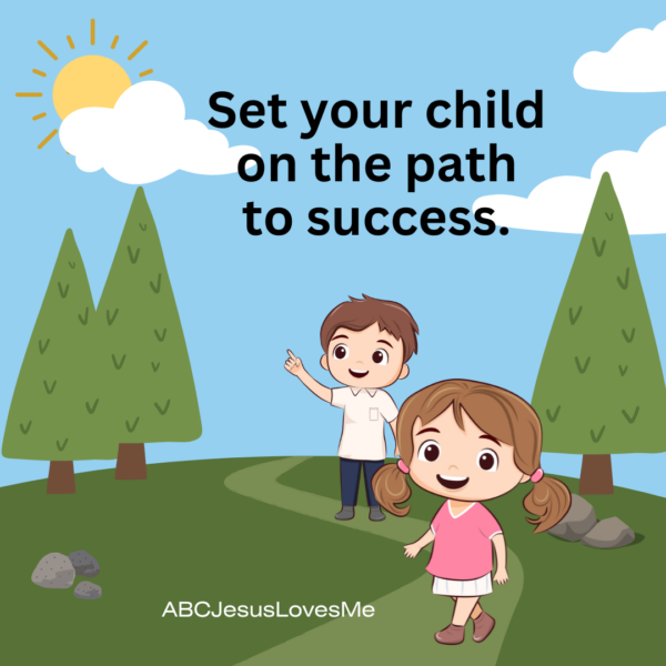 Set your child on the path to success with ABCJesusLovesMe