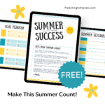 Summer Sucess Packet | Parenting to Impress