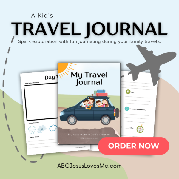 ABCJesusLovesMe Travel Journal for Family Vacations