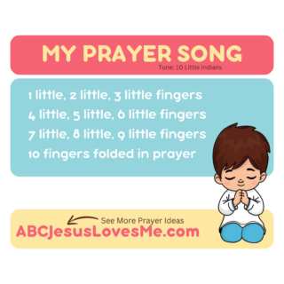 My Prayer Song for Preschoolers