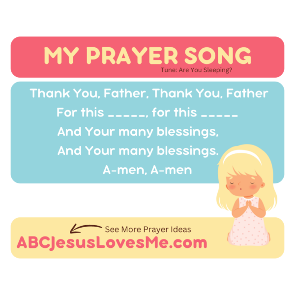 Thank You, Father Prayer Song