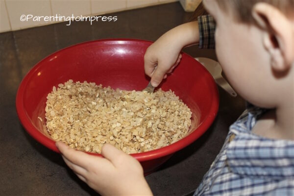 Parenting to Impress Homemade Granola Bars