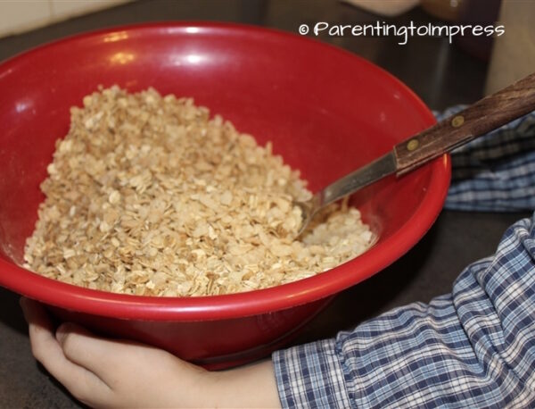 Parenting to Impress Homemade Granola Bars