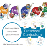 1-5 Year Preschool Curriculum by ABCJesusLovesMe.com
