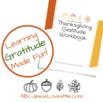 ABCJesusLovesMe Thanksgiving Gratitude Workbook