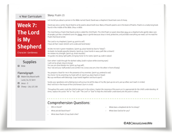 ABCJesusLovesMe 4 Year Interactive Bible Stories