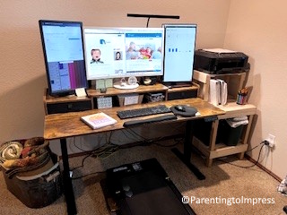 ABCJesusLovesMe Standing Treadmill Desk