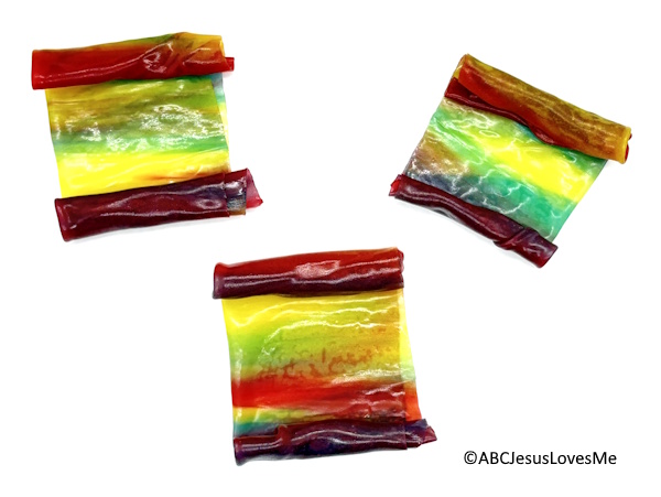 Bible Scroll from a Fruit Rollup