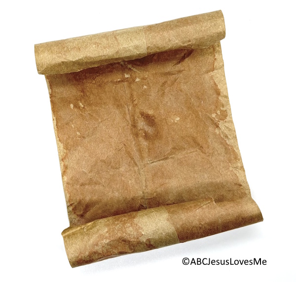 Bible Scroll Craft