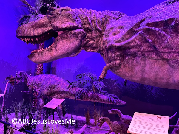 Dinosaur at the Creation Museum